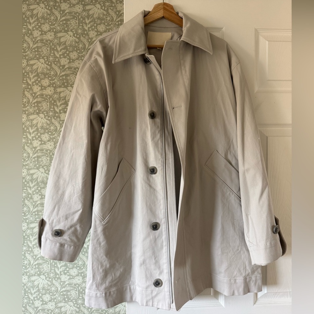 GRLFRND Beige Trench Coat